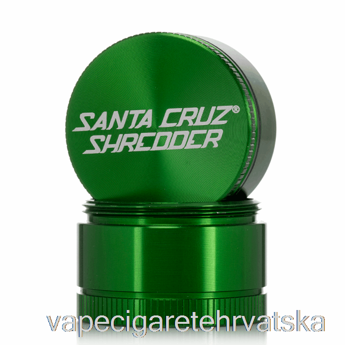 Vape Cigarete Santa Cruz Sjeckalica 1,6 Inča Mala 3-dijelna Mlinčica Zelena (40 Mm)